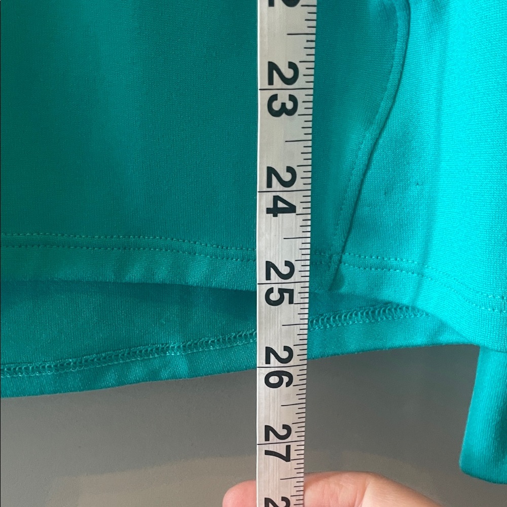 Under Armour Teal color Quarter-Zip Top Size Large - Picture 7 of 8